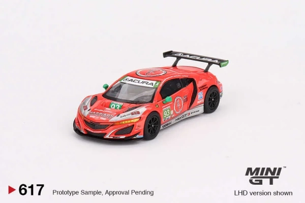 Mini GT 1/64 2023 Acura NSX GT3 EVO22 #93 WTR Racers Edge Motorsports