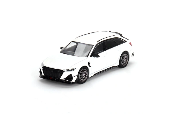 Mini Gt 1/64 ABT Audi RS6-R Glacier White Metallic
