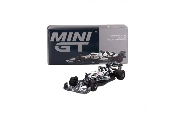 Mini GT 1:64 AlphaTauri AT03 #10 Pierre Gasly 2022 Abu Dhabi Grand Prix