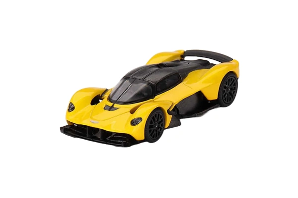 Mini Gt 1/64 Aston Martin Valkyrie Sunburst Yellow