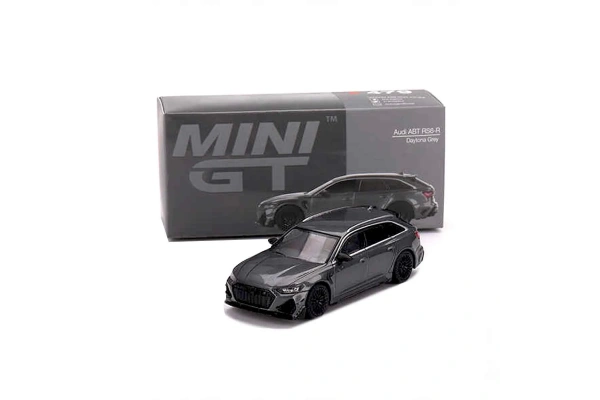 Mini GT 1:64 Audi ABT RS6-R Daytona Grey