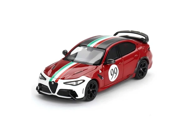 Mini Gt 1:64 BBR Alfa Romeo Giulia GTAm Rosso GTA #99 Centro Stile Livery