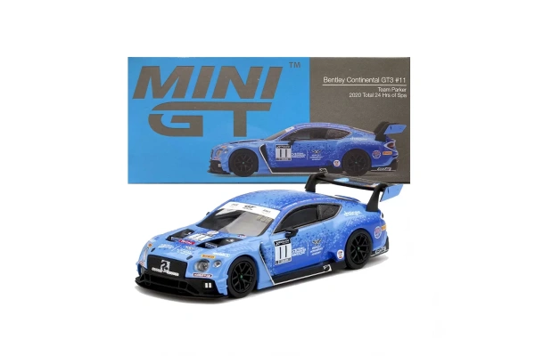 Mini GT 1:64 Bentley Continental GT3 #11 2020 Total 24 Hrs of Spa