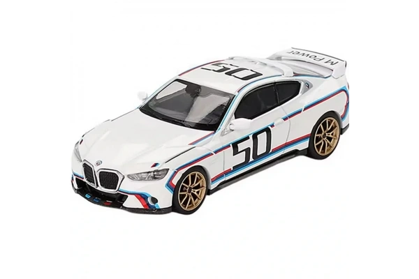 Mini GT 1/64 BMW 3.0 CSL White - Blister Paket