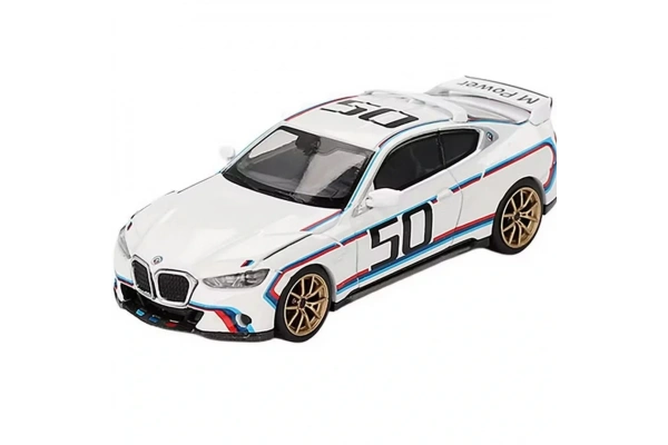 Mini GT 1/64 BMW 3.0 CSL White - Blister Paket
