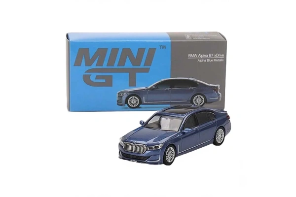 Mini GT 1:64 BMW Alpina B7 xDrive Alpina Blue Metallic