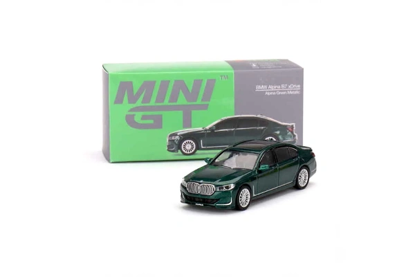 Mini GT 1:64 BMW Alpina B7 xDrive Alpina Green Metallic