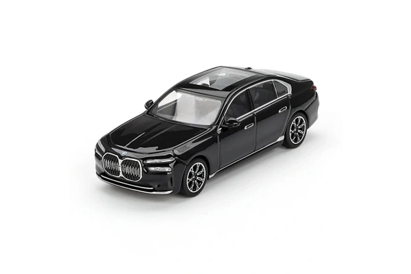 Mini GT 1/64 BMW i7 eDrive50 Black Sapphire Blister Paket