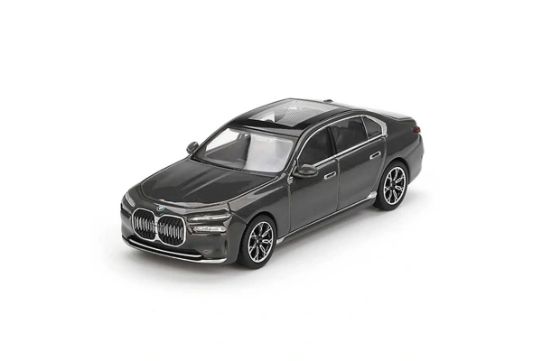 Mini GT 1/64 BMW i7 xDrive60 Dravit Grey Blister Paket