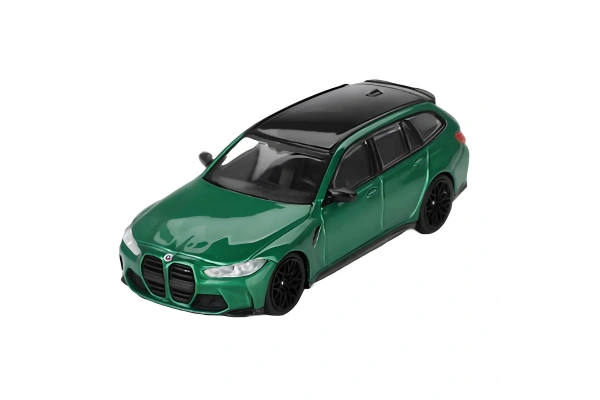 Mini GT 1/64 BMW M3 Competition Touring Isle of Man Green Metallic MGT00764