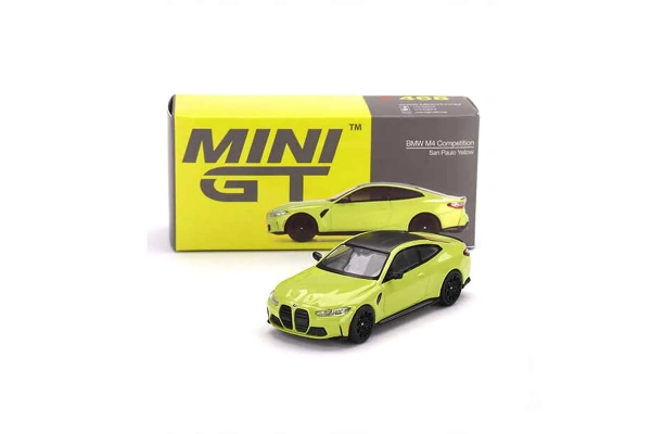 Mini GT 1:64 BMW M4 Competition San Paulo Yellow