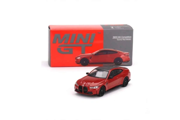 Mini GT 1:64 BMW M4 Competition Toronto Red Metallic