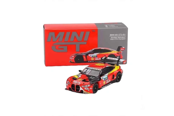 Mini GT 1:64 BMW M4 GT3 #31 Schubert Motorsport 2022 DTM Champion