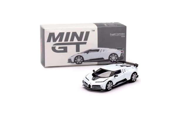 Mini GT 1:64 Bugatti Centodieci White