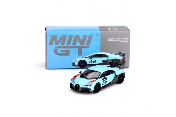 Mini GT 1:64 Bugatti Chiron Pur Sport Grand Prix