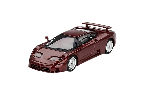 Mini GT 1/64 Bugatti EB110 GT Dark Red Metallic