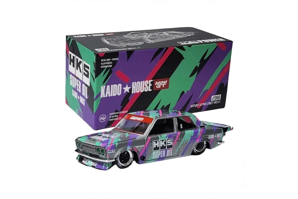 Mini GT 1:64 Datsun 510 Pro Street HKS V1
