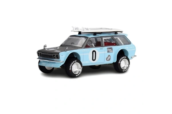 Mini GT 1/64 Datsun Kaido 510 Wagon 4x4 Winter Holiday Edition