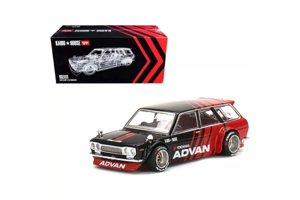 Mini GT 1:64 Datsun KAIDO 510 Wagon ADVAN
