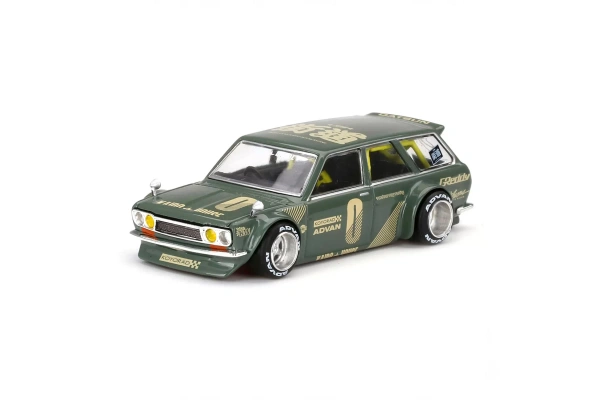 Mini GT 1:64 Datsun Kaido 510 Wagon Green
