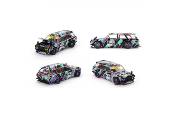 Mini GT 1/64 Datsun KAIDO 510 Wagon HKS V1