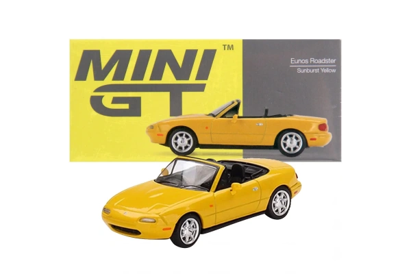 Mini GT 1:64 Eunos Roadster Sunburst Yellow