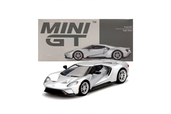 Mini GT 1:64 Ford GT Ingot Silver