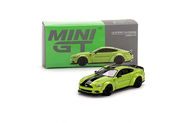 Mini GT 1:64 Ford Mustang Grabber Lime