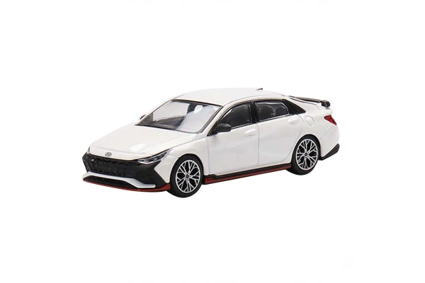 Mini GT 1:64 Hyundai Elantra N Ceramic White
