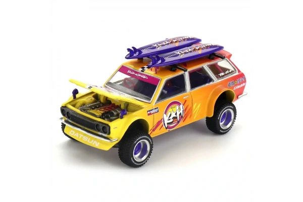 Mini GT 1/64 KaidoHouse Datsun KAIDO 510 Wagon 4x4 Kaido ISLANDS V1
