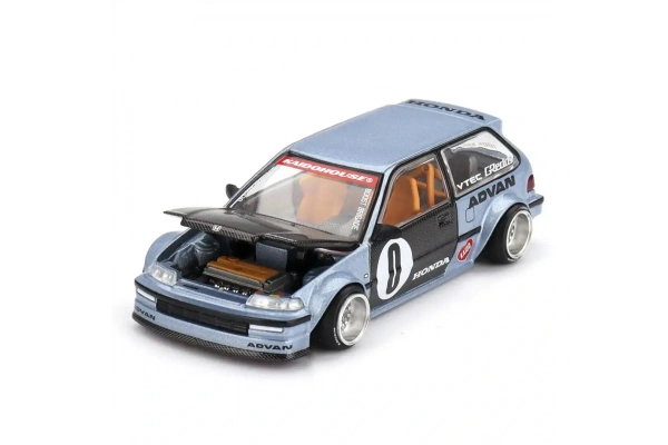 Mini GT 1/64 KaidoHouse Honda Civic (EF) Kaido Roulette V1