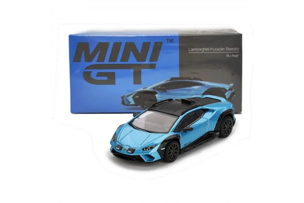 Mini GT 1/64 Lamborghini Huracán Sterrato Blu Aegir