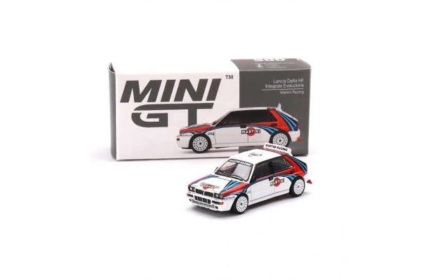 Mini GT 1:64 Lancia Delta HF Integrale Evoluzione Martini Racing