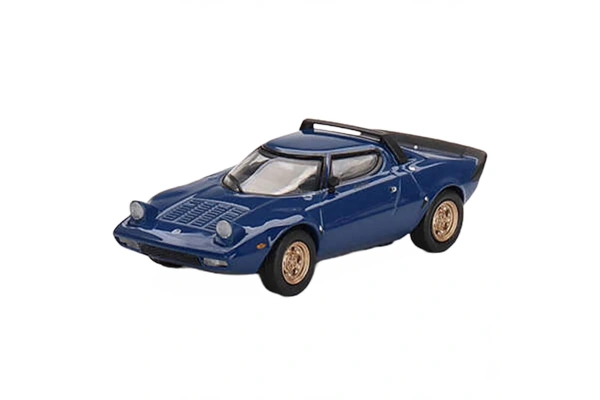 Mini GT 1:64 Lancia Stratos HF Stradale Bleu Vincennes