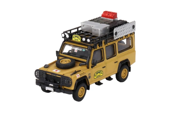 Mini GT 1/64 Land Rover Defender 110 1989 Camel Trophy Amazon Team Japan
