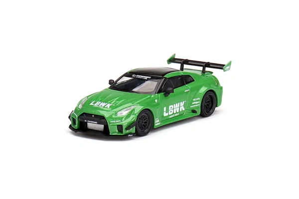 Mini GT 1:64 LB-Silhouette Works GT Nissan 35GT-RR Ver.2 Apple Green