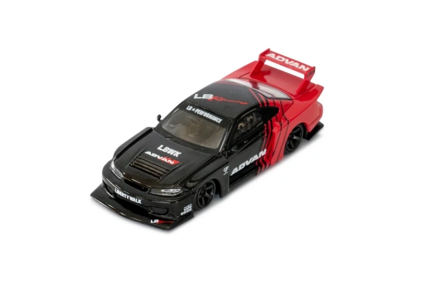 Mini Gt 1/64 LB-Super Silhoutte Nissan S15 Silva ADVAN