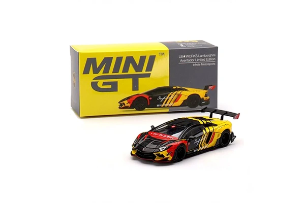 Mini GT 1:64 LB Works Lamborghini Aventador Limited Edition Infinite Motorsport