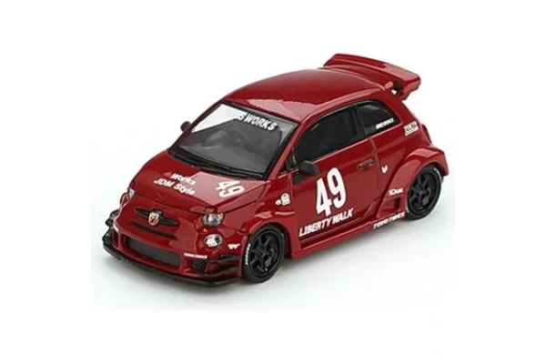 Mini GT 1/64 LB-WORKS x Abas Works ABARTH 595 Red