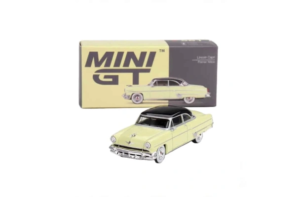 Mini GT 1:64 Lincoln Capri 1954 Premier Yellow