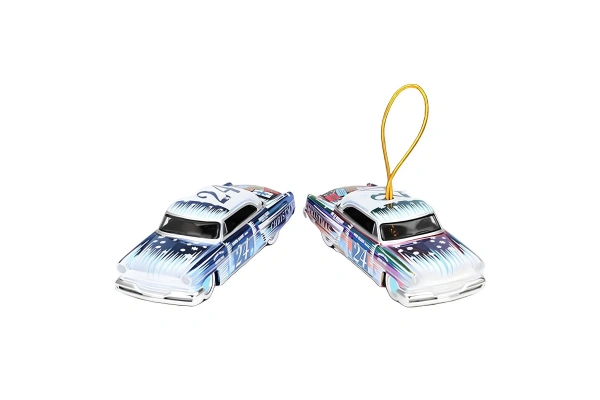 Mini GT 1/64 Lincoln Capri Christmas Hot Rod by Tim Sadchikov 2024 Christmas Edition