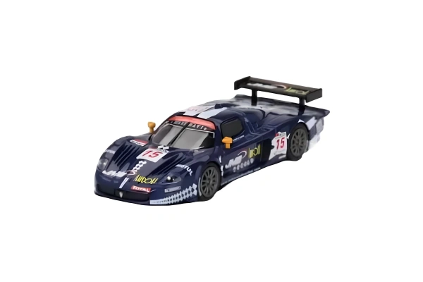 Mini GT 1/64 Maserati MC12 Competizione #15 JMB Racing 2008 FIA 24Hr of Spa