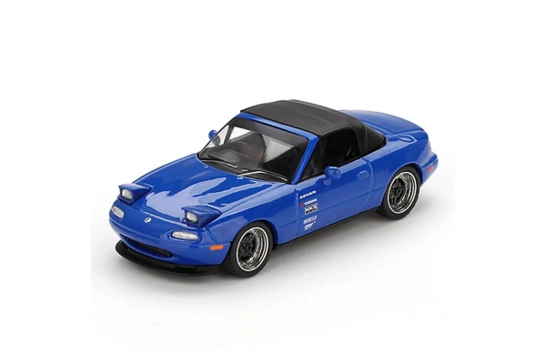 Mini GT 1/64 Mazda Miata MX-5 (NA) Tuned Version Dark Blue - Blister Paket