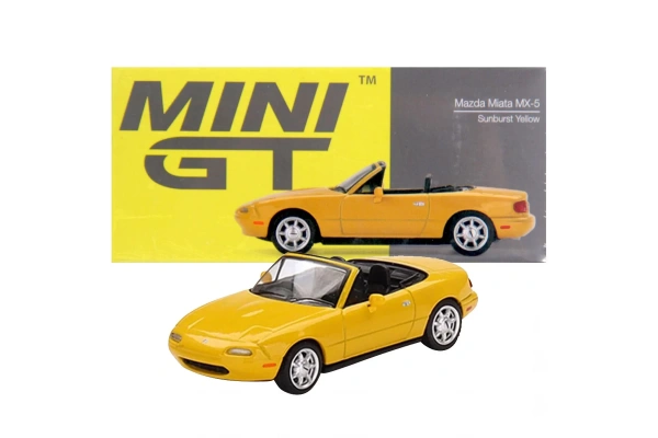 Mini GT 1:64 Mazda Miata MX-5 Sunburst Yellow