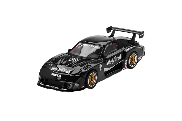 Mini GT 1/64 MAZDA RX-7 LB-Super Silhouette Liberty Walk Black