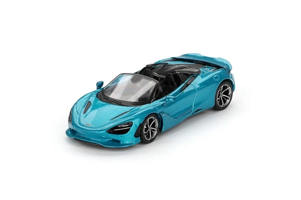Mini GT 1/64 McLaren 750S Spider Belize Blue Blister Paket