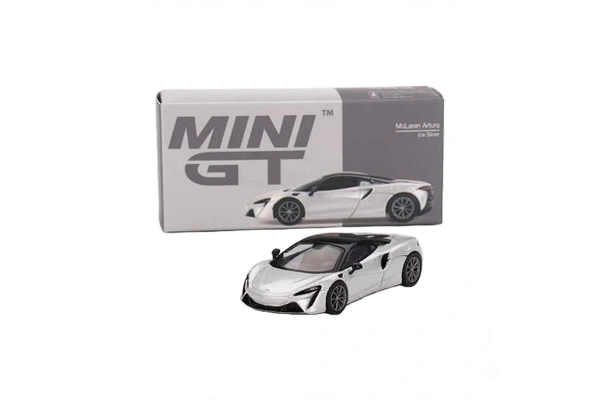 Mini GT 1:64 McLaren Artura Ice Silver