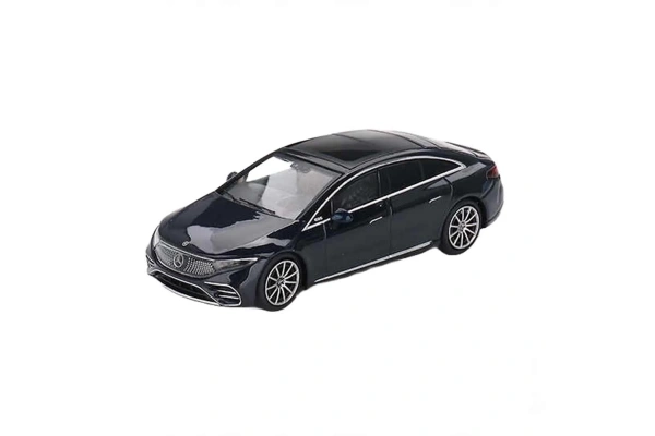 Mini GT 1:64 Mercedes-Benz EQS 580 4MATIC Blue Metallic