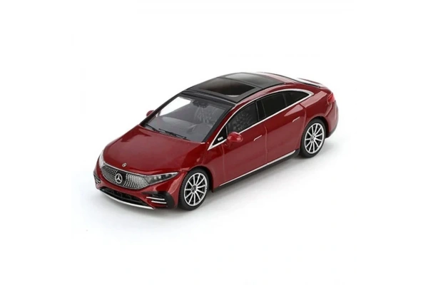 Mini GT 1/64 Mercedes-Benz EQS 580 4MATIC Red Metallic