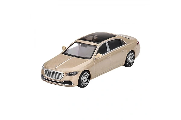 Mini Gt 1:64 Mercedes Maybach S 680 Champagne Metallic